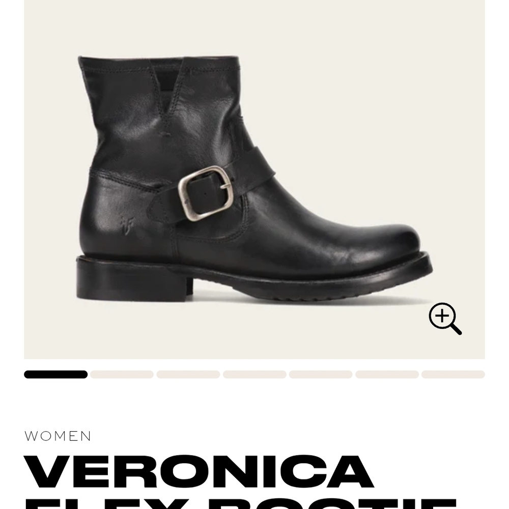 FRYE AND CO. Black Leather Ankle Boots